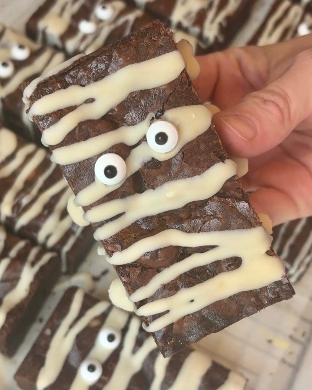 Mummy Oreo Brownie